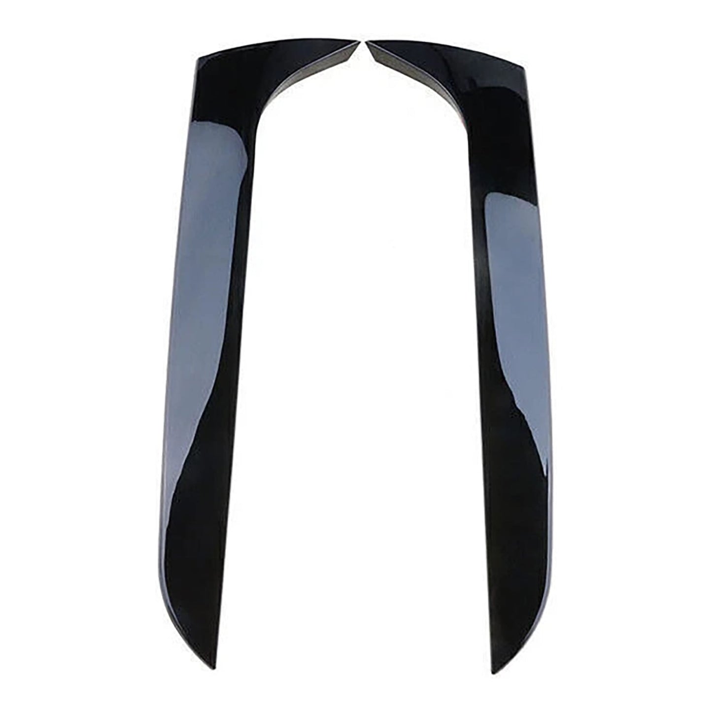 Spoiler laterali per lunotto posteriore Audi A4 B8 Avant 2009-2016, nero lucido