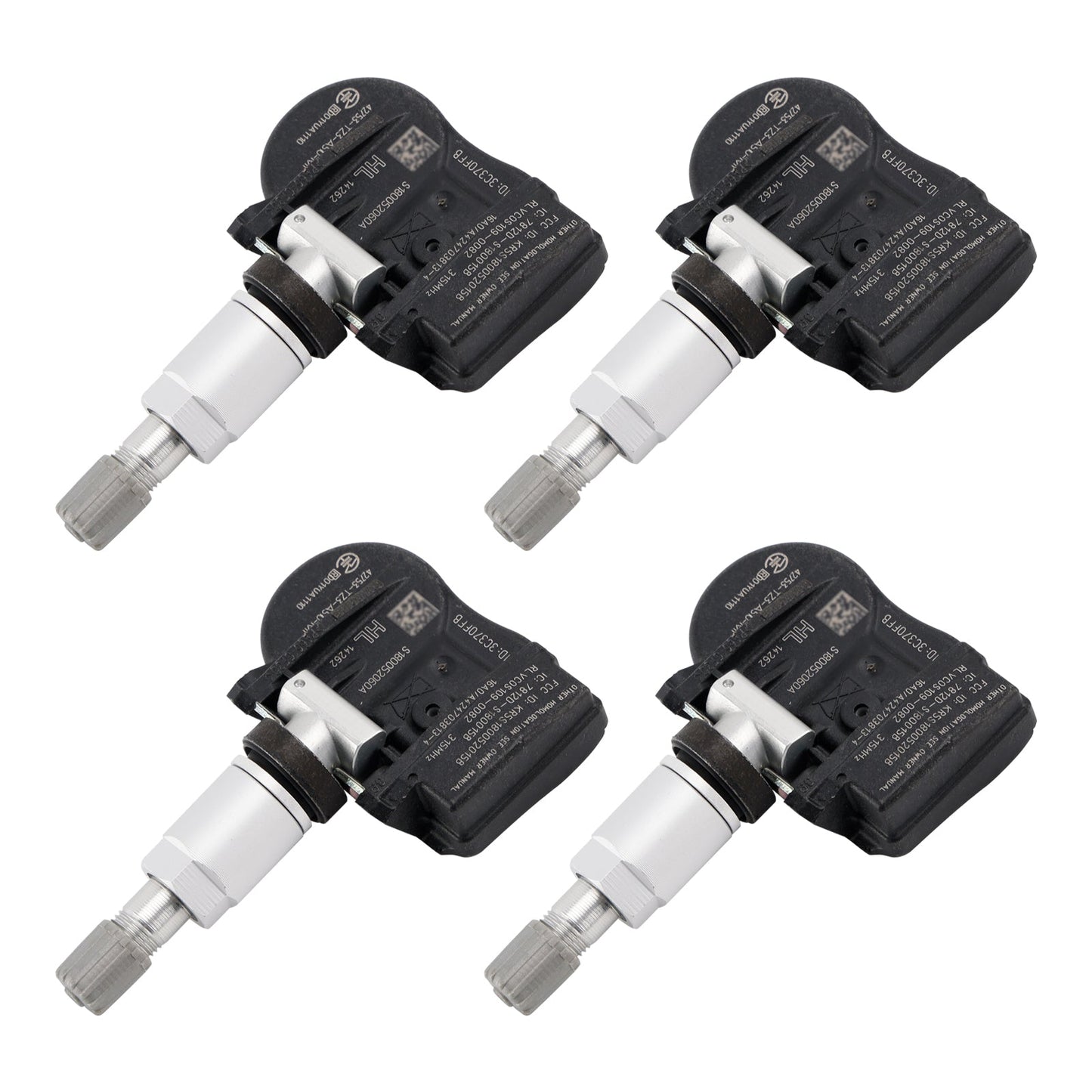 Sensore di pressione pneumatici TPMS 4X per Acura MDX RDX TLX ILX 42753TZ3A51