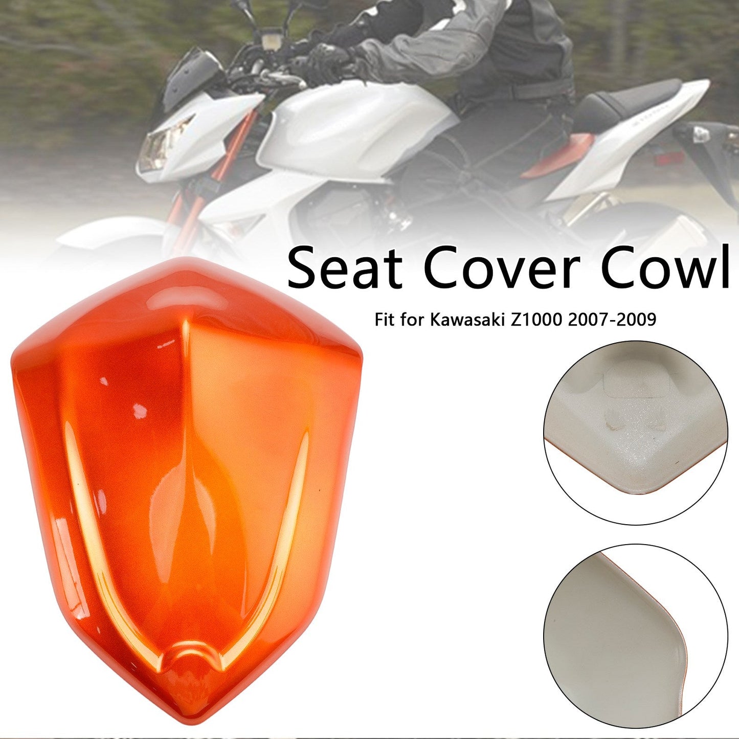 Copertura carenatura posteriore sedile posteriore Kawasaki Z1000 2007-2009