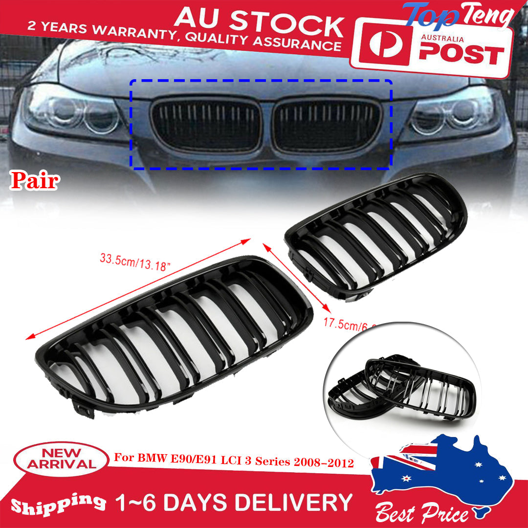 Griglia anteriore a doppio rene a diamante per BMW Serie 3 E90/E91 LCI 2009-2011
