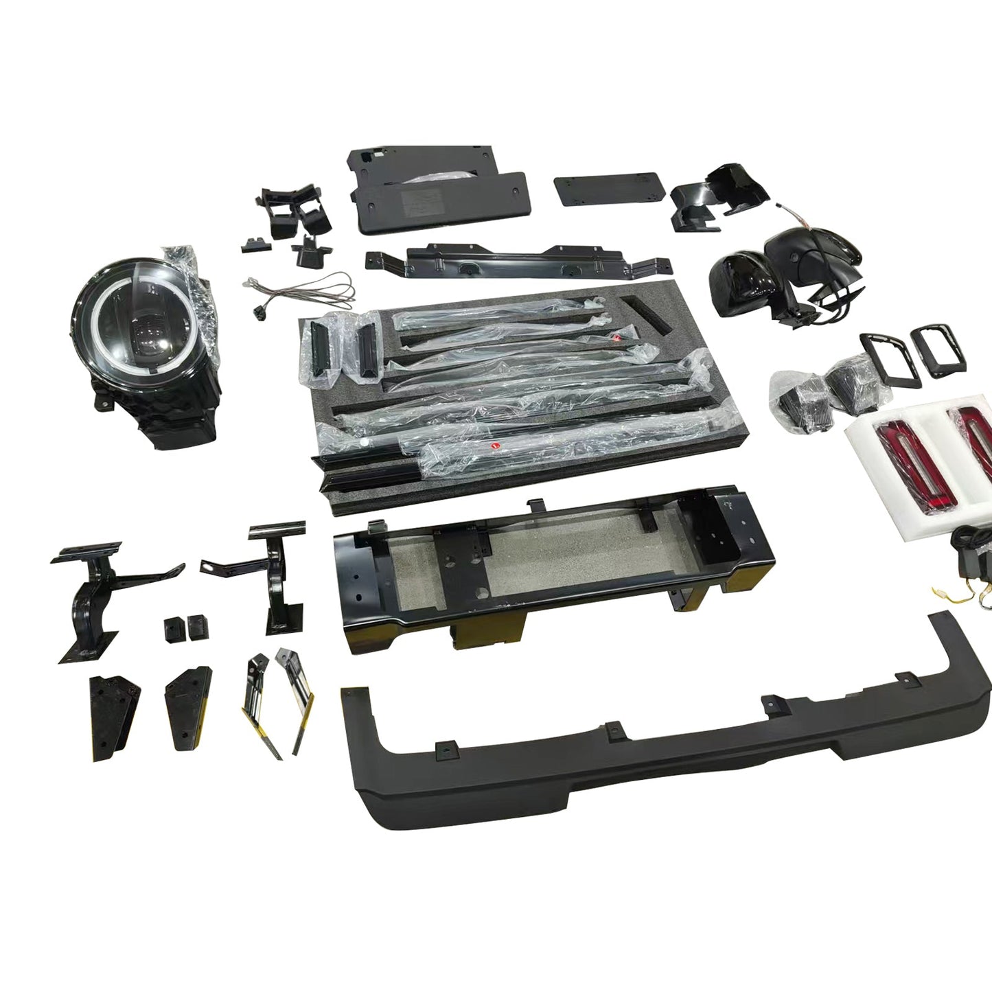 Kit carrozzeria e paraurti in stile AMG per Mercedes W463 G550 G500 (1993-2018), compatibile con modelli dal 1993 al 2018 (W465 G63).