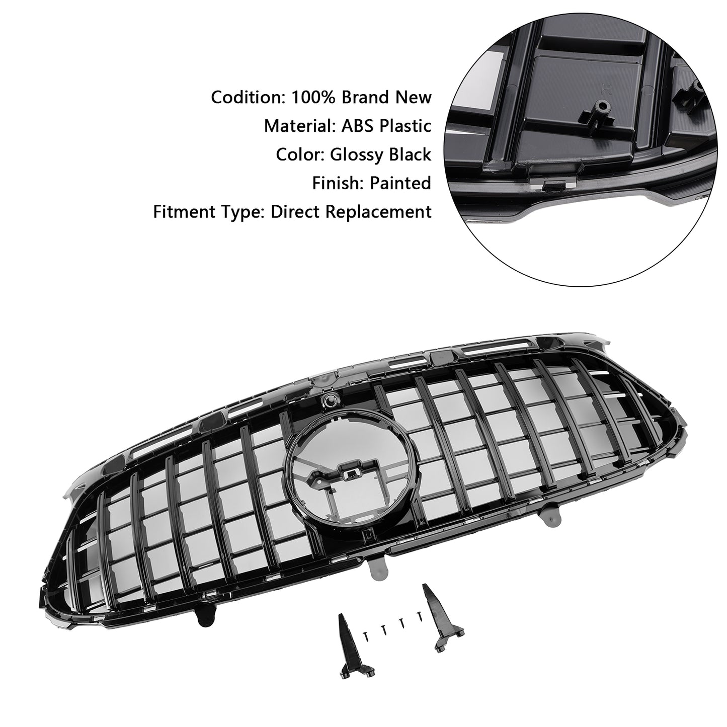 Per Mercedes Benz Classe GLA H247 Deluxe 2020-2023 Griglia del paraurti anteriore