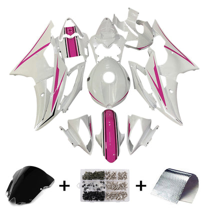 Kit carenatura iniezione plastica ABS per Yamaha YZFR6 YZF-R6 2008-2016