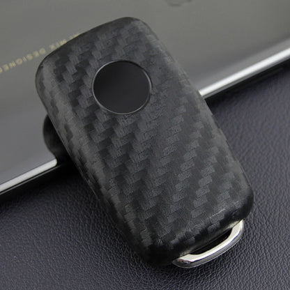 Custodia in similpelle e silicone per chiave auto con fibbia per Volkswagen Golf MK6