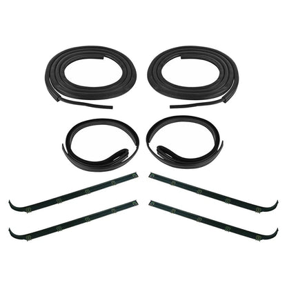 Kit guarnizioni per portiera anteriore del camion Ford F150 1987-1996, 8 pezzi, kit guarnizioni per finestrini e portiere
