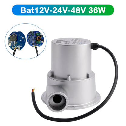 Generatore idroelettrico piccolo con turbina a flusso d'acqua 12/24/48 V, batteria 12 V-24 V-48 V, 36/50 W