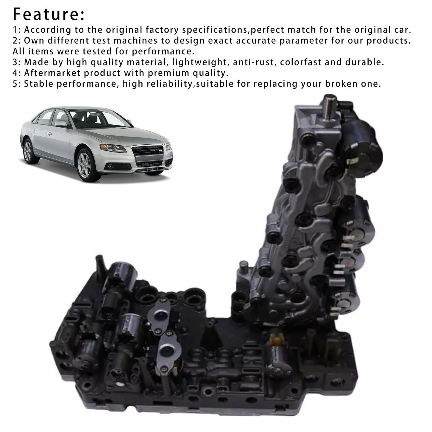0B5 DL501 Corpo valvola di trasmissione per Audi VW Porsche