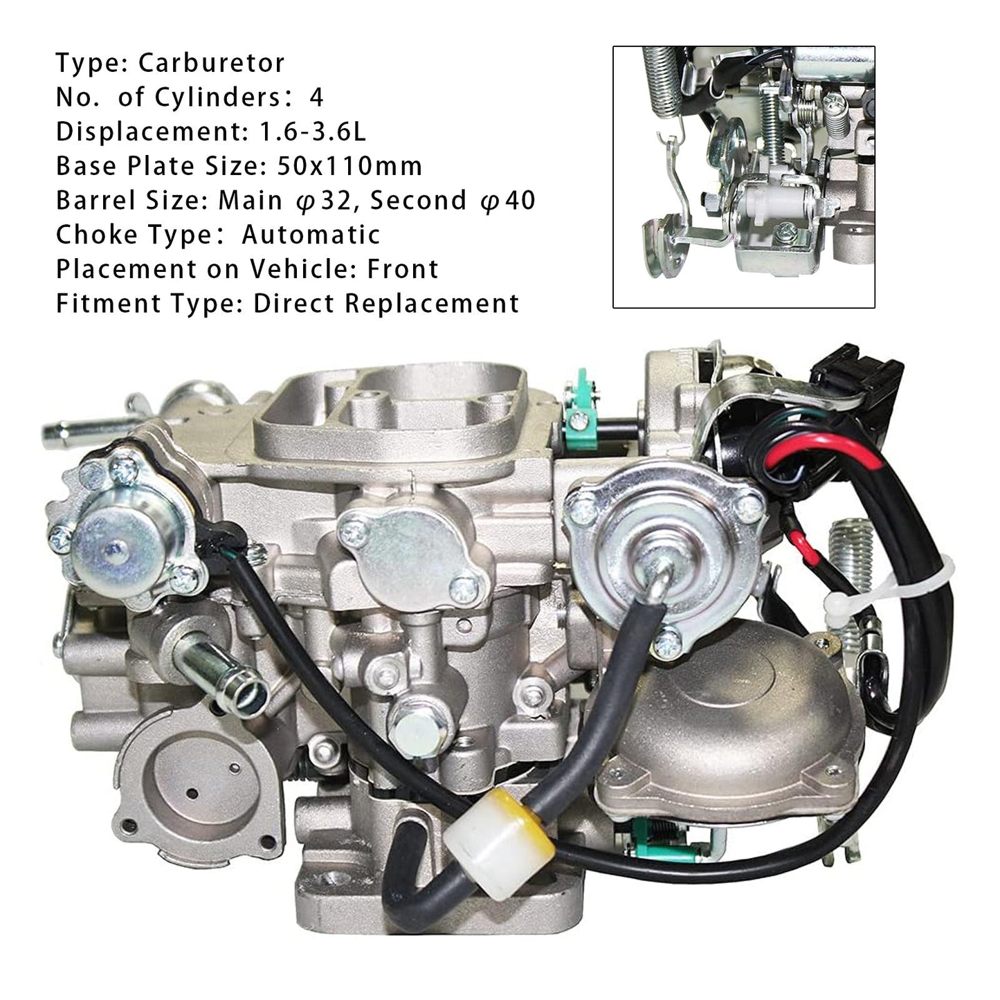 Carburatore automatico Toyota 3Y Liteace 1992-2000 21100-73430