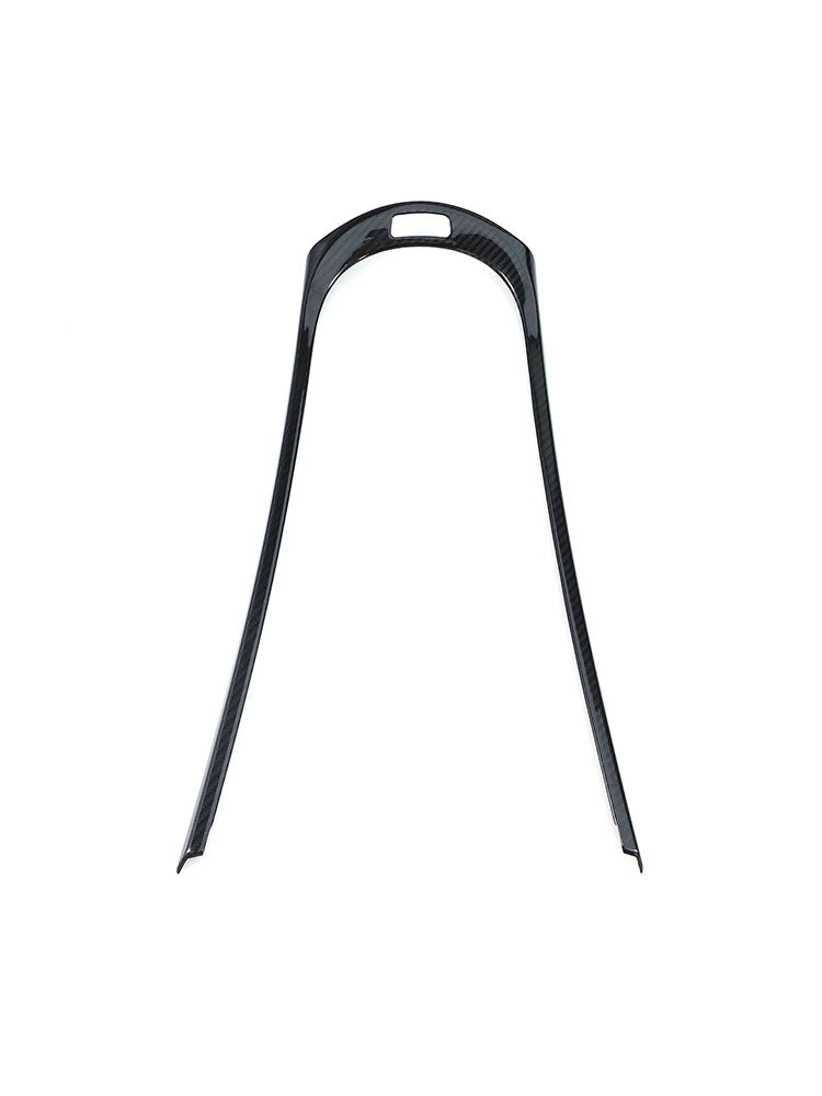 Copertura del telaio del cambio della console centrale in fibra di carbonio per Mercedes-Benz W464 W465 (2019-2026)