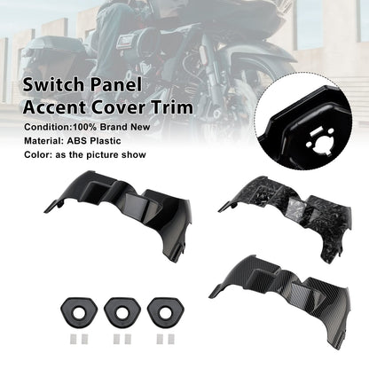 Rivestimento decorativo per pannello interruttori Touring Electra Street Glide 2023-2025
