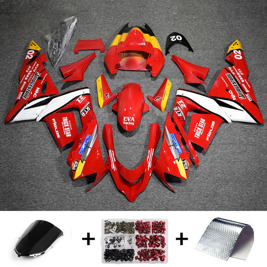 Kit carenatura iniezione in plastica ABS adatto per Kawasaki ZX10R 2004-2005