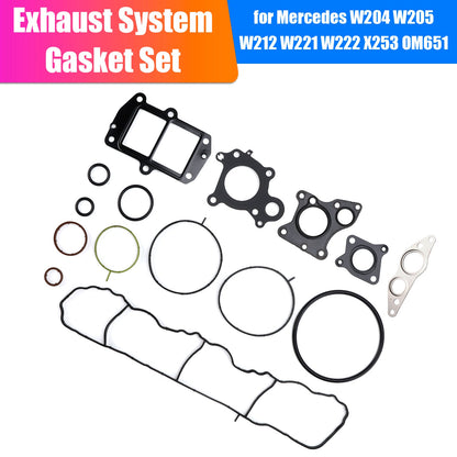Kit guarnizioni per sistema di scarico per Mercedes W204 W205 W212 W221 W222 X253 OM651