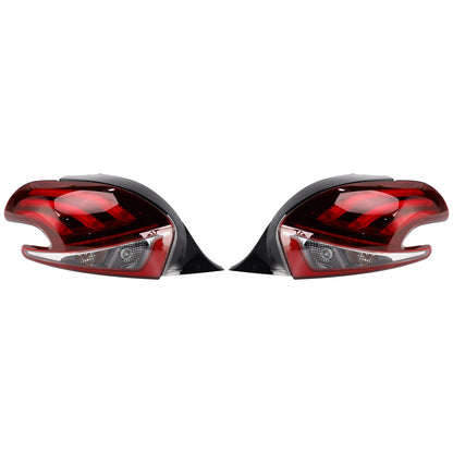 Fanali posteriori a LED sinistro e destro per Peugeot 208 (modelli restyling, 2015-2019).