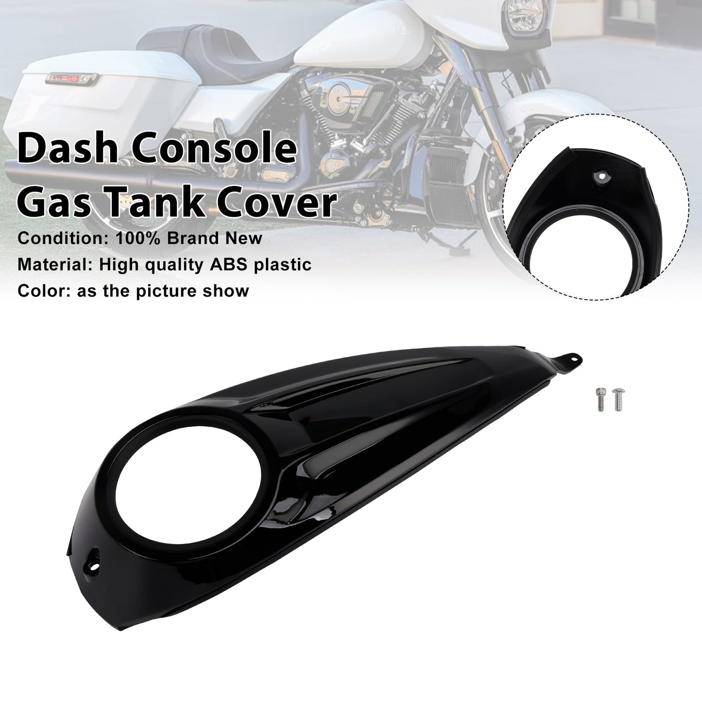 Copertura del serbatoio del carburante per console del cruscotto per Touring Road Glide / Street Glide 2023-2025