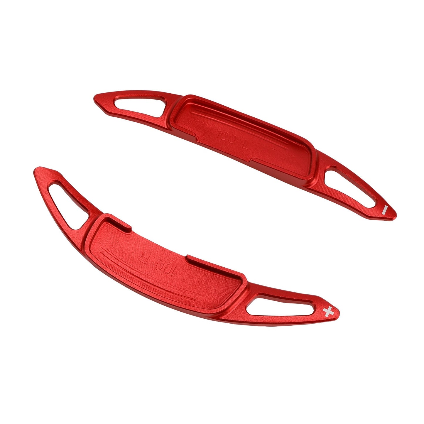 Palette del cambio al volante per Renault Arkana 2021-24 in alluminio rosso