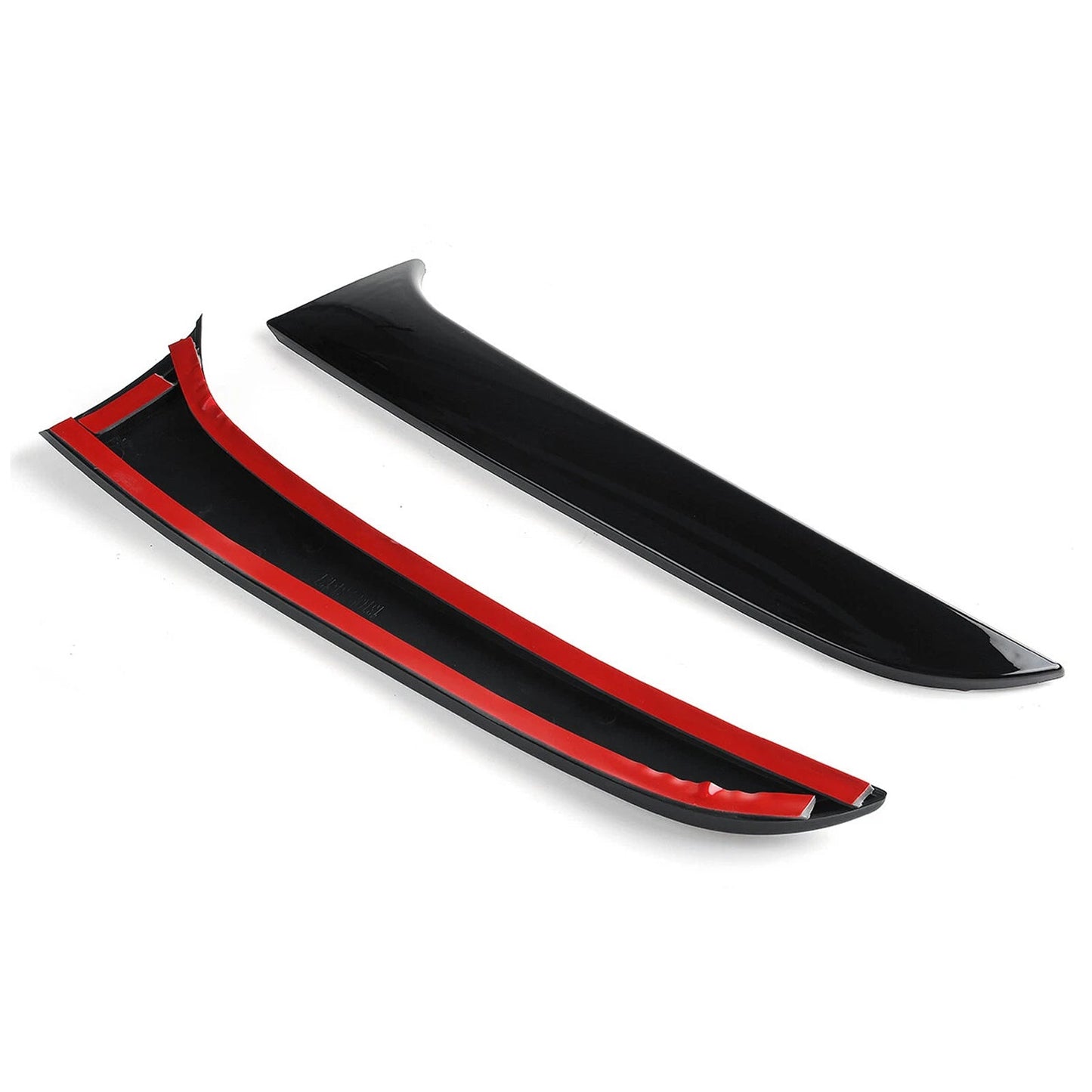 Spoiler laterali per lunotto posteriore BMW Serie 1 F20 F21, nero lucido, coppia, 2012-2019