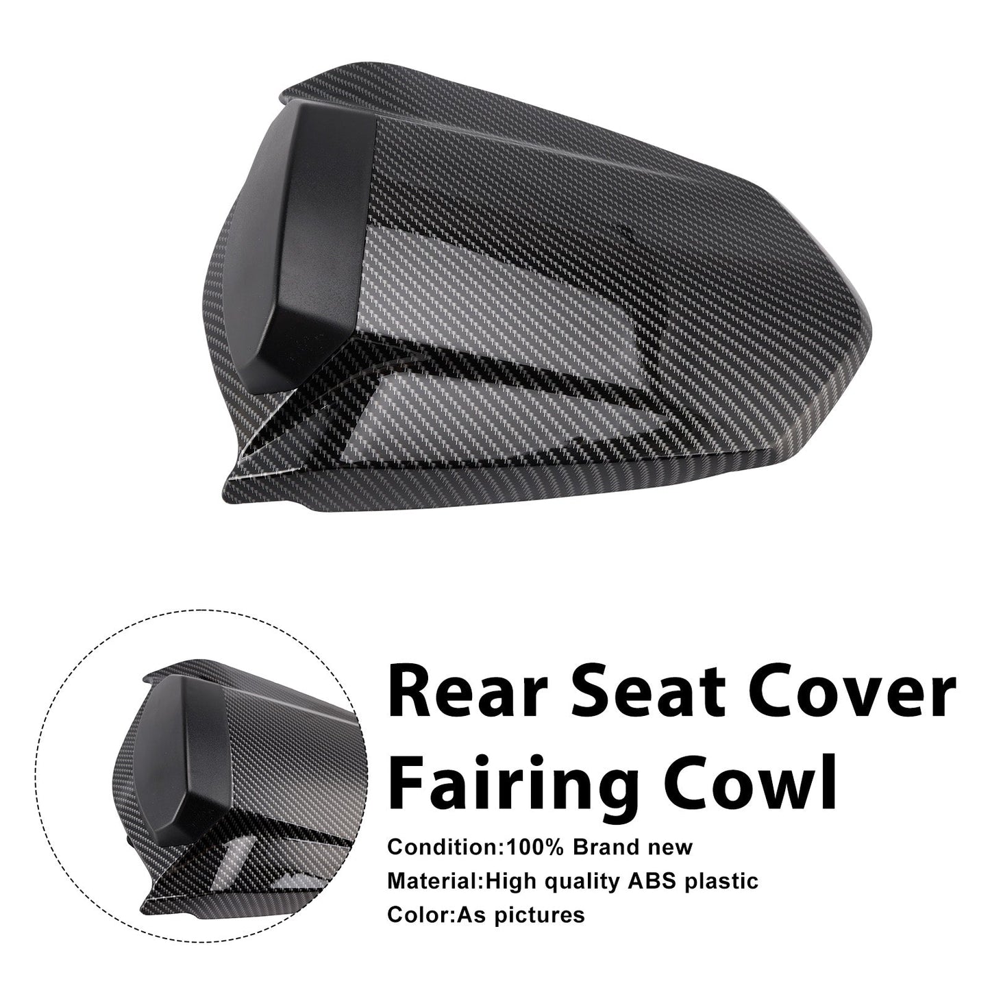 2014-2019 Per 1290 Super Duke R Copertura sedile passeggero posteriore Cupolino