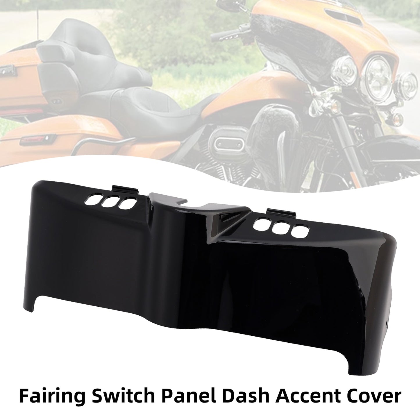Pannello interruttori carenatura cruscotto copertura accento per Touring Electra Street 2014-2024