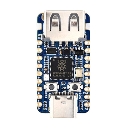 Scheda di sviluppo USB Raspberry Pi RP2350A con microcontrollore a doppia architettura