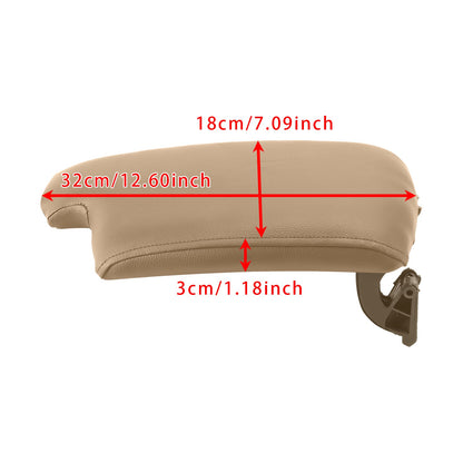 Coperchio della console centrale del bracciolo in pelle beige per BMW E90 E91 E92 E93 51169134486