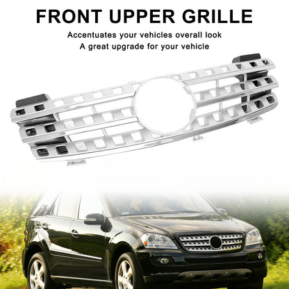 Per Mercedes-Benz Classe ML W164 2005-2008 Griglia anteriore cromata