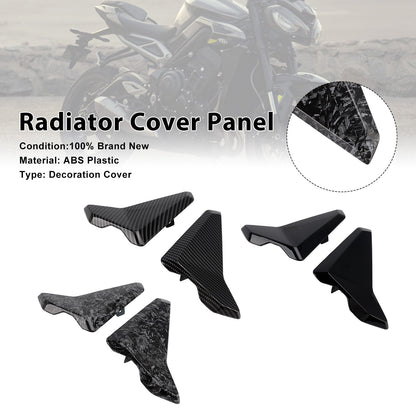 Pannelli di carenatura laterali del radiatore per Street Triple 765 R/RS 2023-2025