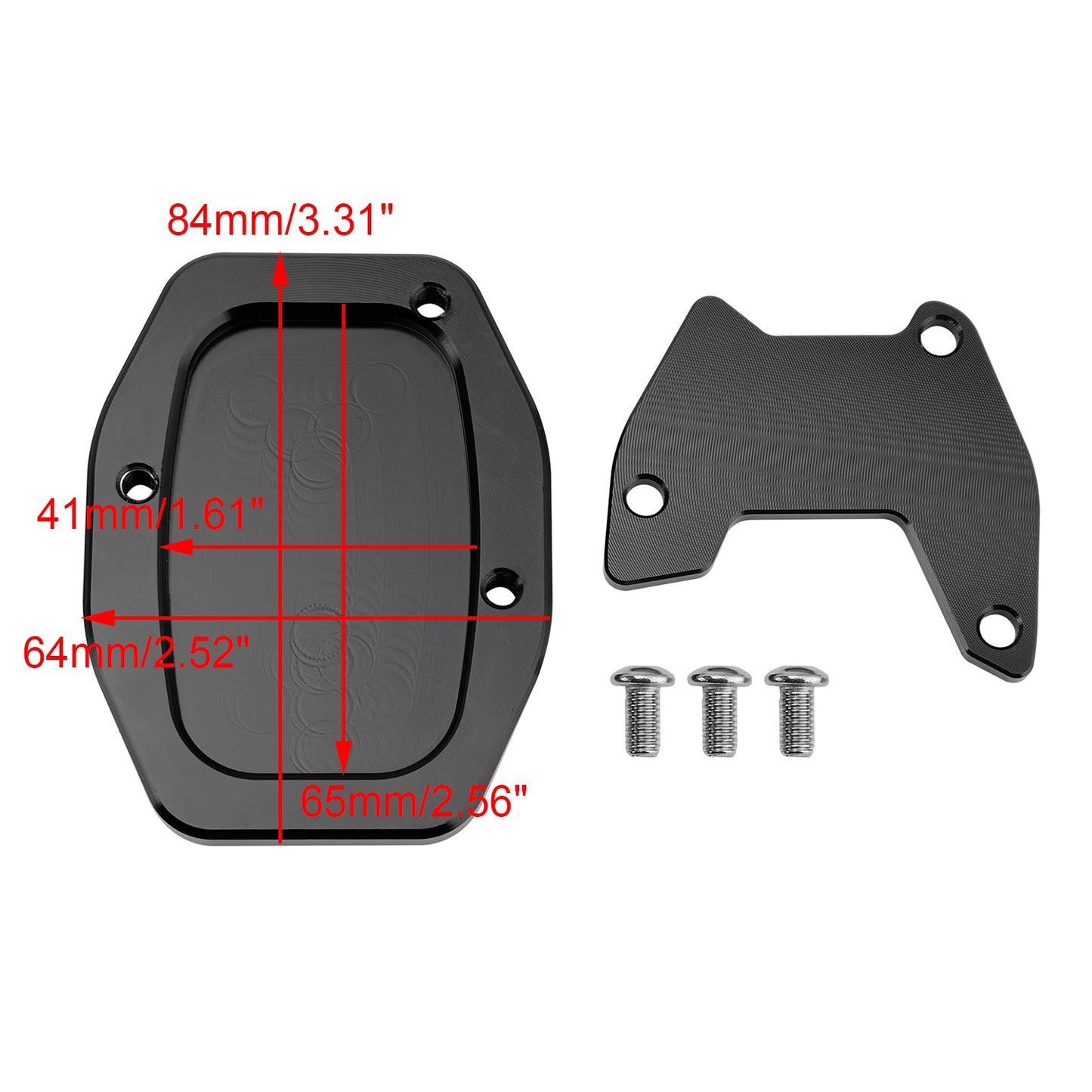 Piastra di estensione per cavalletto adatta per Honda X-ADV 750 NSS750 2021-2025 Foza 750 2021-2023