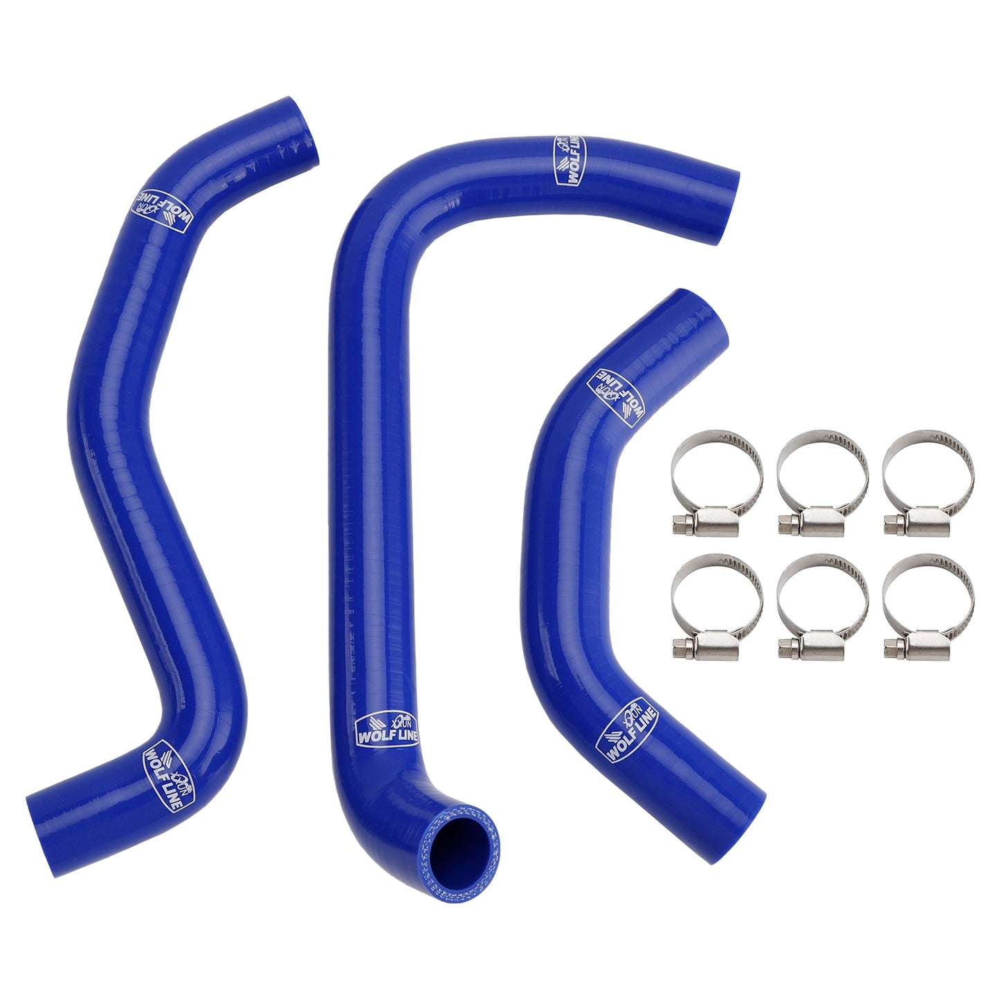 Tubo flessibile del liquido di raffreddamento del radiatore in silicone Kawasaki ZX10R ZX-10RR 2021-2025