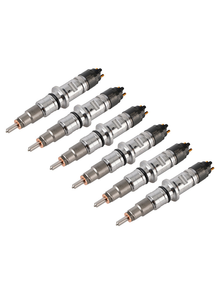 6 pezzi iniettori di carburante per Cummins ISB 6.7L QSB 4.5L 6.7L 5254261 0445120177