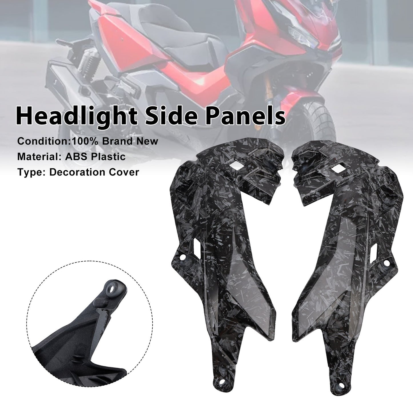 Carenatura dei pannelli laterali del faro Honda ADV 350 2022-2025