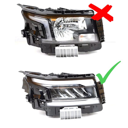 Faro anteriore destro a LED con luci diurne (DRL) per Nissan Frontier 2022-2025 26010-9BU0C