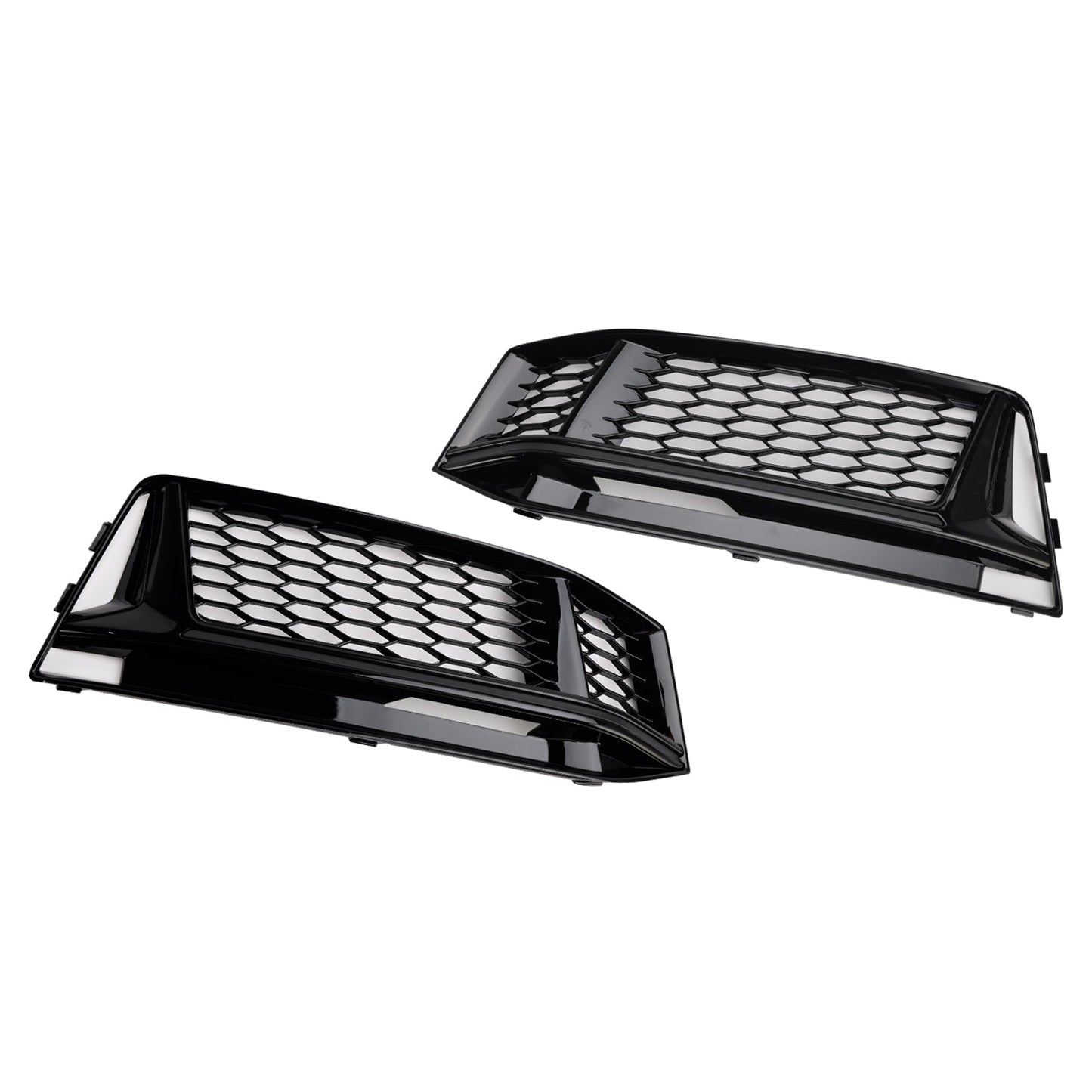 Griglia di copertura fendinebbia AUDI A4 B9 S-Line S4 2016-2018 (2 pezzi)