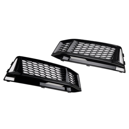 Griglia di copertura fendinebbia AUDI A4 B9 S-Line S4 2016-2018 (2 pezzi)