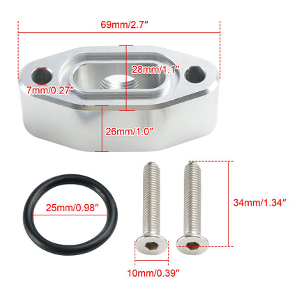 Adattatore di riposizionamento del sensore di pressione dell'olio billet 551534 per LS LQ L92 L99 L33 LR4