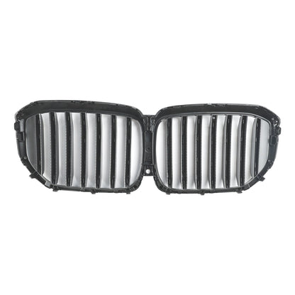 2024+ BMW G05 LCI X5 Griglia per paraurti anteriore nera lucida a linea singola