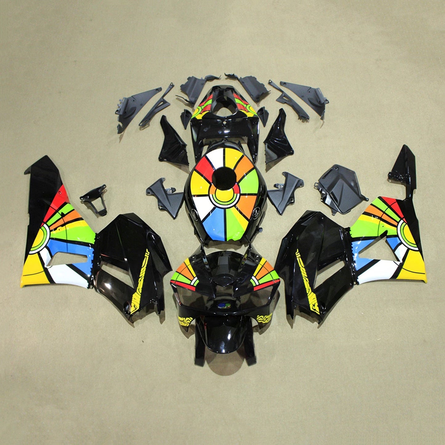 Kit di carene in plastica ABS stampate a iniezione per Honda CBR600RR 2013-2025 F5