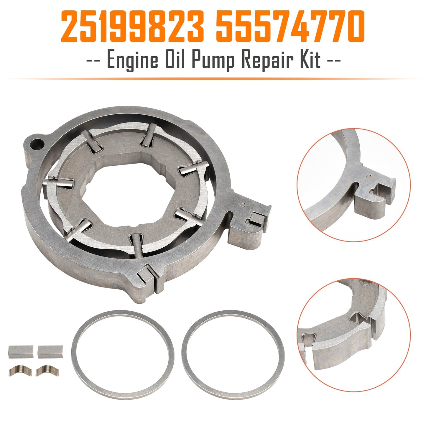 10/2017 in poi Vauxhall Insignia Mk I (A) - Kit di riparazione della pompa dell'olio motore 1.4 25199823