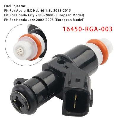 1 iniettore di carburante per Honda Civic Hybrid 1.3L 1.5L Insight Hybrid 16450-RGA-003