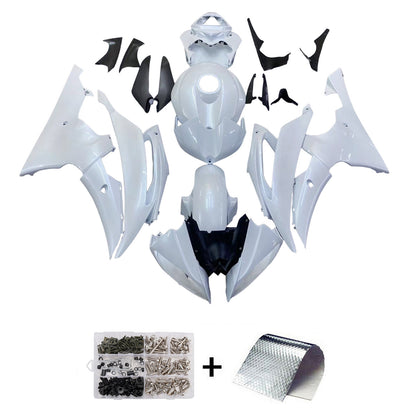 Kit carenatura addominali in plastica adatta per Yamaha YZF 600 R6 2008-2016