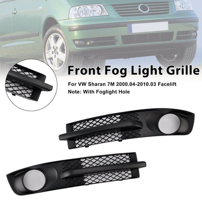 Griglia fendinebbia paraurti anteriore VW Sharan 7M 2000-2010 con foro fendinebbia