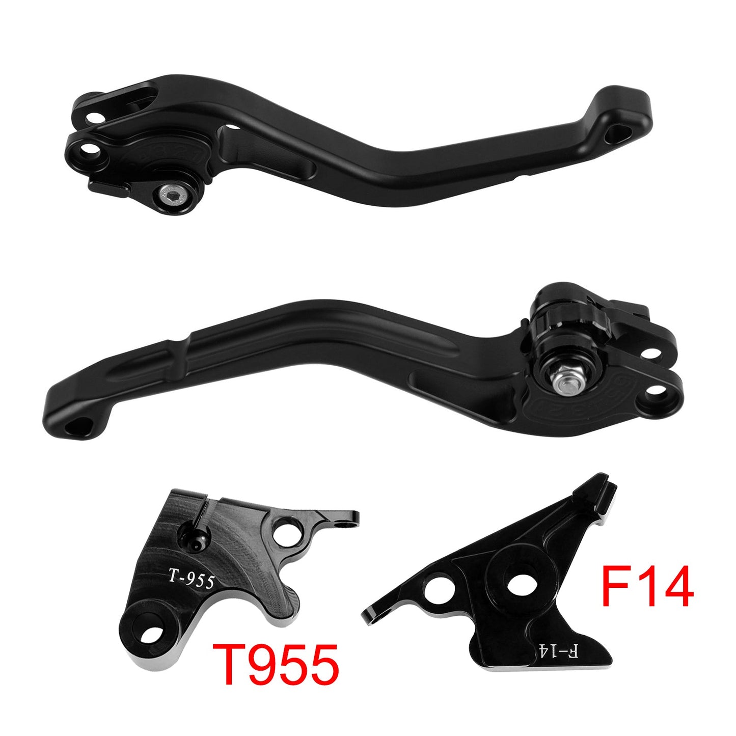 Nuova leva freno e frizione corta per DAYTONA 955i SRINT ST TT600 nera