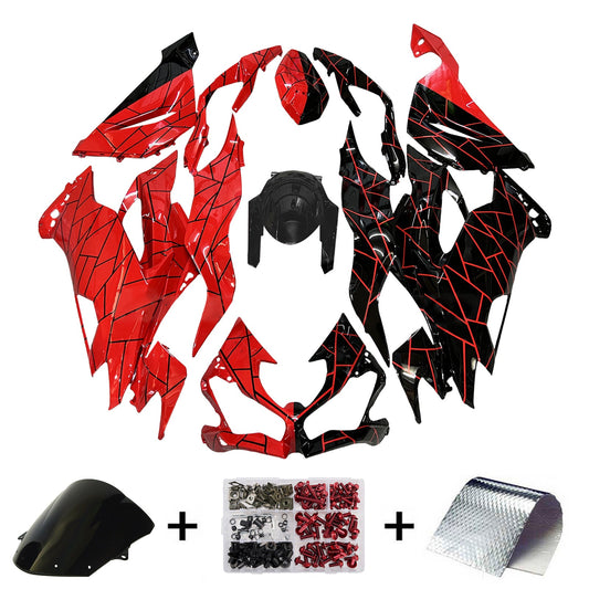 Kit carenatura iniezione in plastica ABS adatto per Kawasaki ZX6R 2019-2023