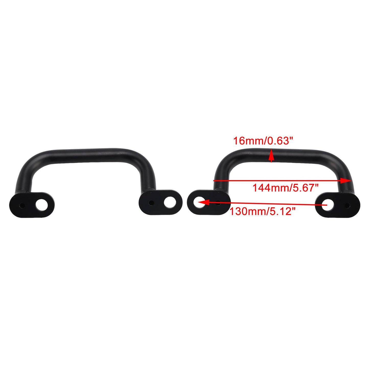 Bracciolo posteriore per passeggero con supporto per mano, compatibile con HONDA CL250 CL300 CL500 2023-2025