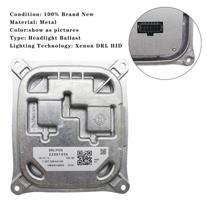 Modulo fari DRL Ballast 22907456 per Cadillac CTS Chevy Camaro 2014-2022