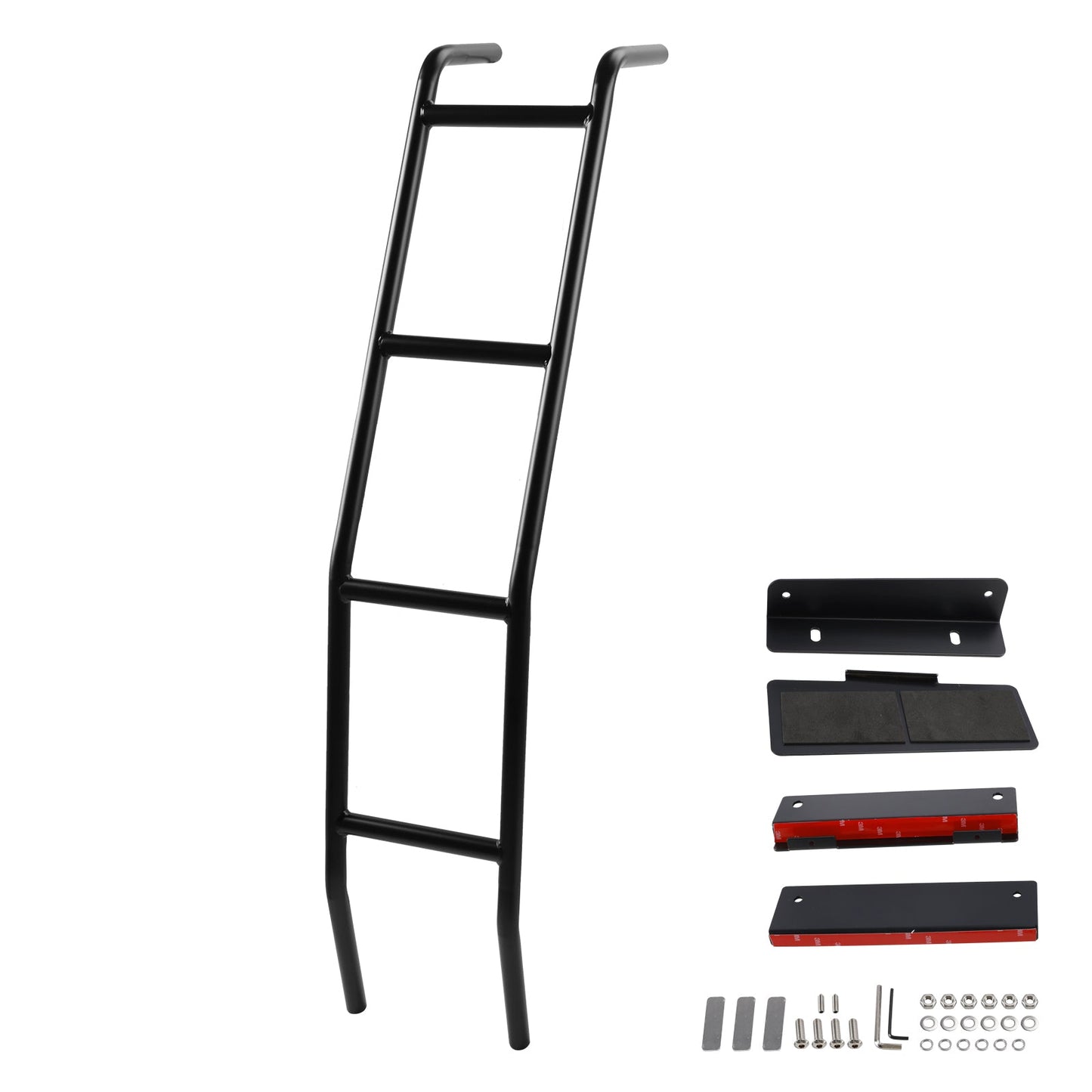 Accessori per scaletta portellone posteriore Toyota 4Runner 5a generazione 2010-2024, neri