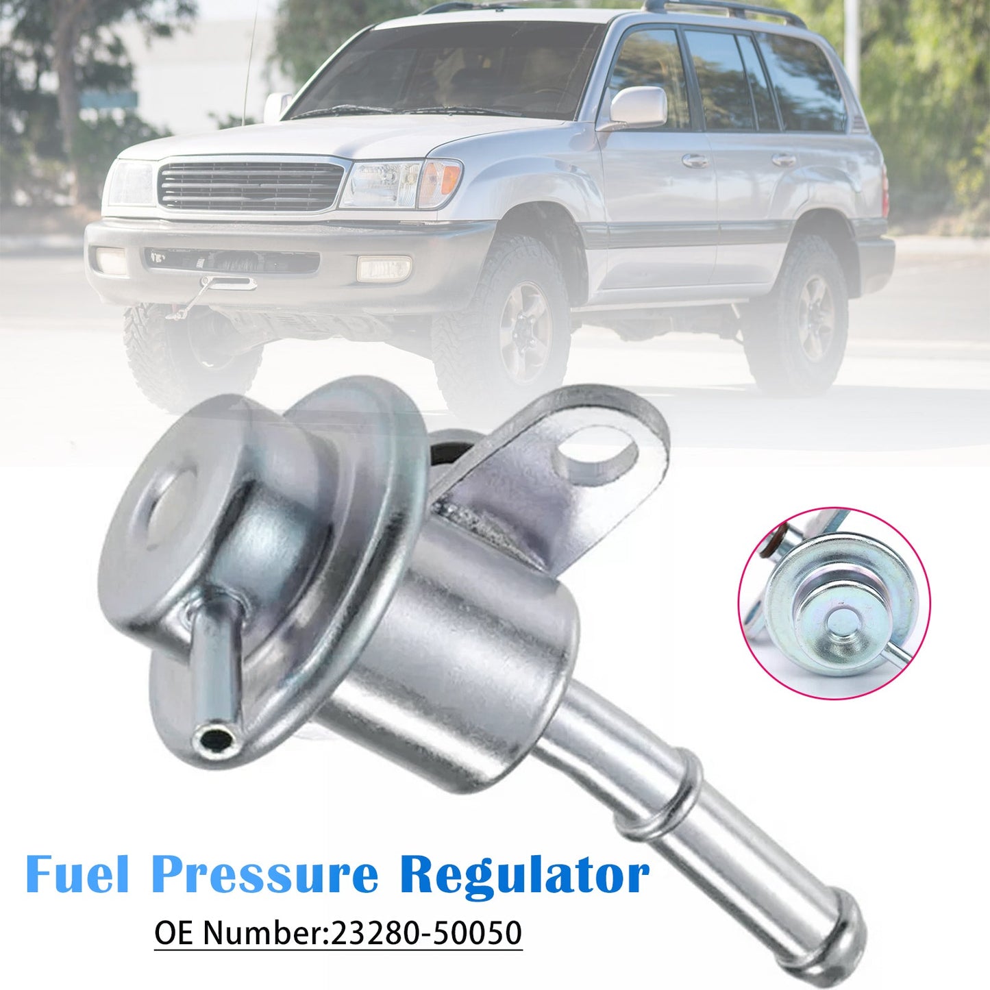 Regolatore di pressione di iniezione del carburante 23280-50050 3 bar per Lexus LX470 GX470 4.7L