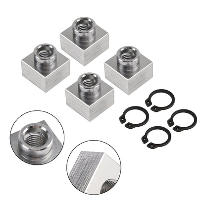 Set 4X di dadi di inserimento e anelli elastici per rimorchi per motoslitte 04414 03400 per Triton Xt e Lt