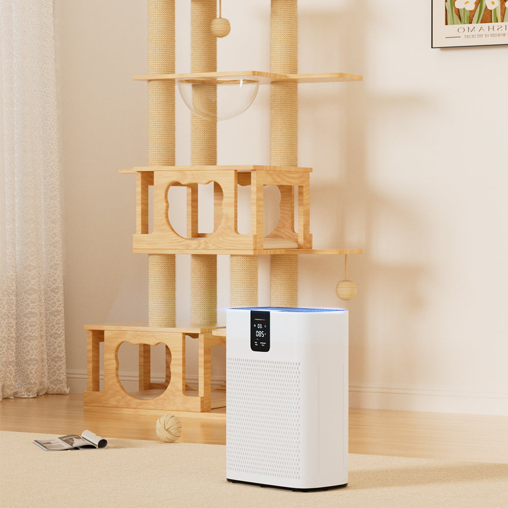 Purificatore d’aria per casa – HEPA silenzioso e smart con app per peli & polvere