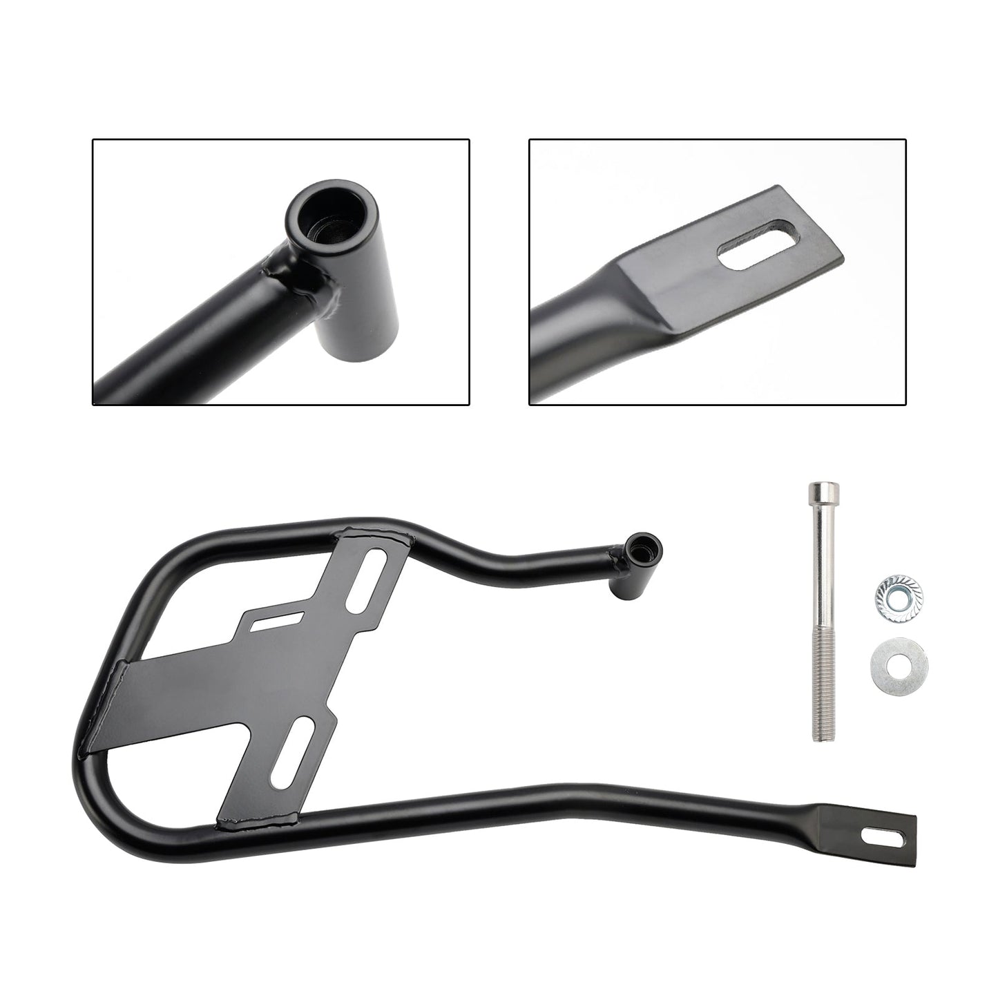 Staffa di montaggio per supporto borsa laterale destra per Royal Enfield Hunter 350 2022-2024 2023