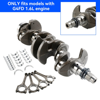 Albero motore e bielle e cuscinetto 209102BB03 Hyundai Accent L Hatchback 4 porte G4FD 2012-2017